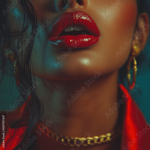 Woman close up portrait