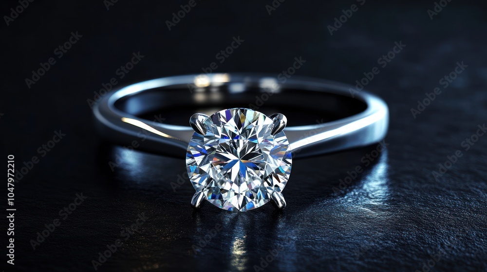 Sparkling Diamond Engagement Ring Sparkling Diamond Engagement Ring