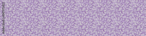 Seamless pattern of purple floral petals for digital background design