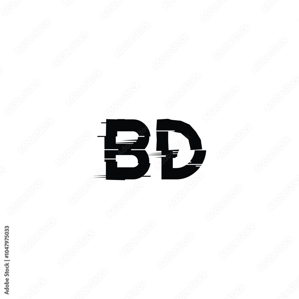 BD monogram logo design letter text name symbol monochrome logotype alphabet character simple logo BD monogram logo design letter text name symbol monochrome logotype alphabet character simple logo