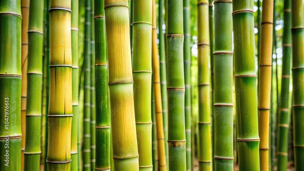 Tall bamboo stems with nodes Tall bamboo stems with nodes