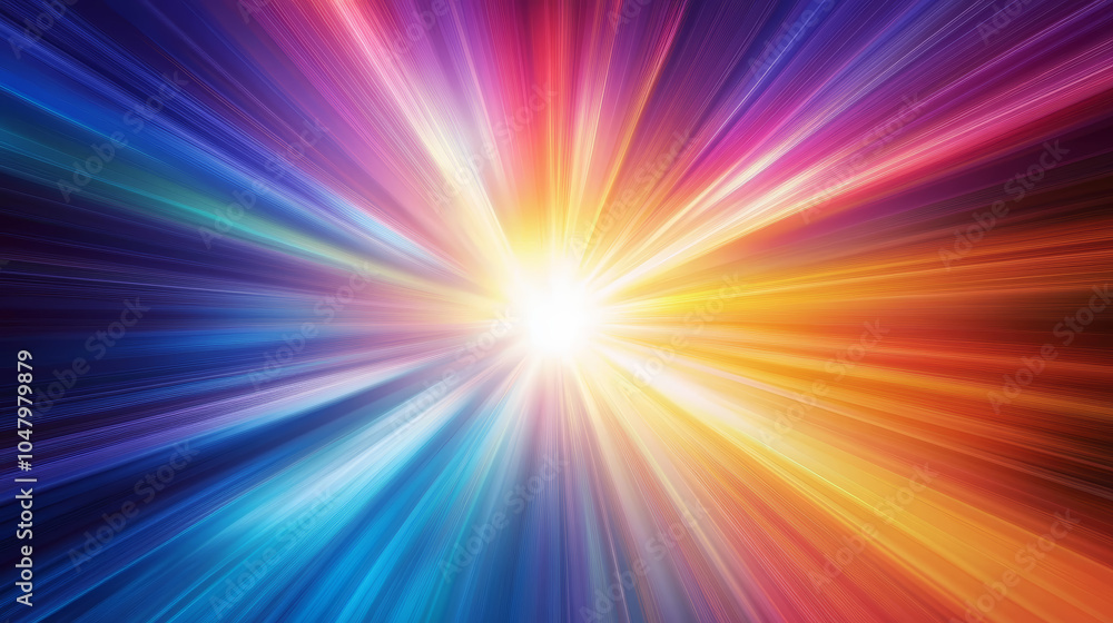 Obraz premium Light Beam Time Concept Shuttle Background