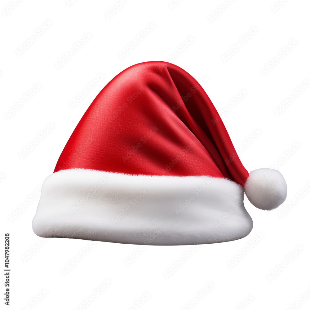 santa claus hat isolated on transparent background cutout santa claus hat isolated on transparent background cutout