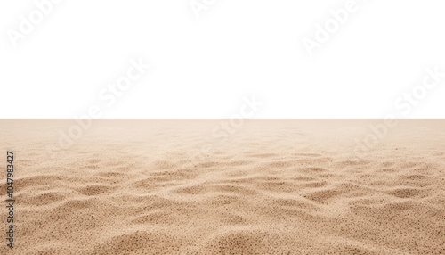 Fototapeta Naklejka Na Ścianę i Meble -  sand dunes in the desert border isolated on transparent background cutout