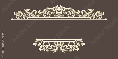 Frame Lettering Panel decoration