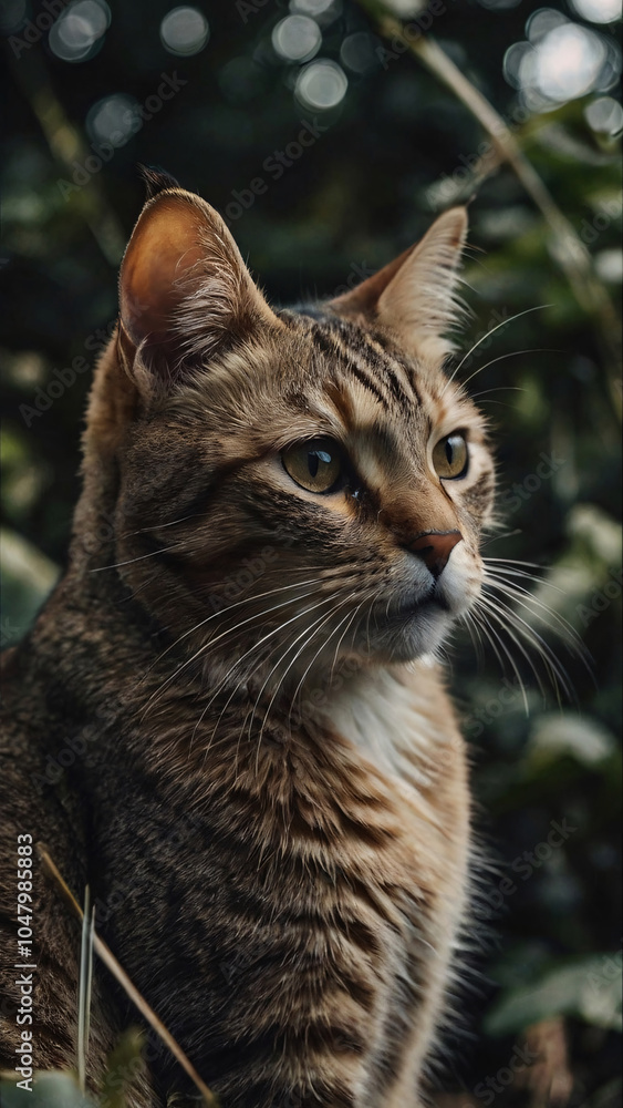 Fototapeta premium portrait of a cat