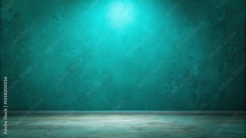 Teal green background with bold text Teal green background with bold text