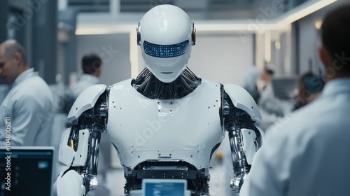 Wallpaper Mural Diverse Professionals Collaborating on AI Project Torontodigital.ca