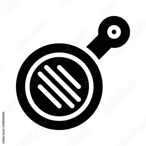 Frying Pan glyph icon