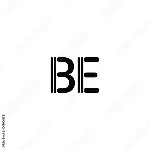 BE monogram logo design letter text name symbol monochrome logotype alphabet character simple logo Free Download BE monogram logo design letter text name symbol monochrome logotype alphabet character simple logo - GFXLoad