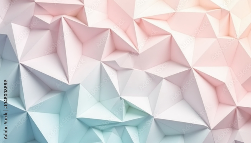 Origami-style folded paper background, intricate folds in soft pastel colors, artistic and delicate Origami-style folded paper background, intricate folds in soft pastel colors, artistic and delicate