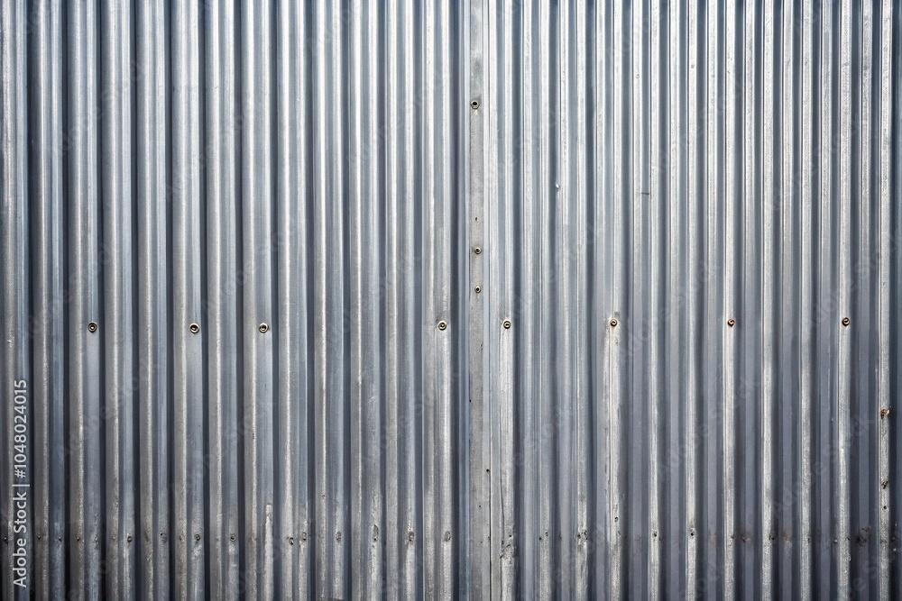 texture grey painted corrugated sheet metal with scratches Depth of Field texture grey painted corrugated sheet metal with scratches Depth of Field