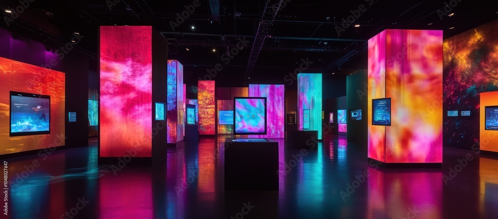 Interactive Digital Art Installation