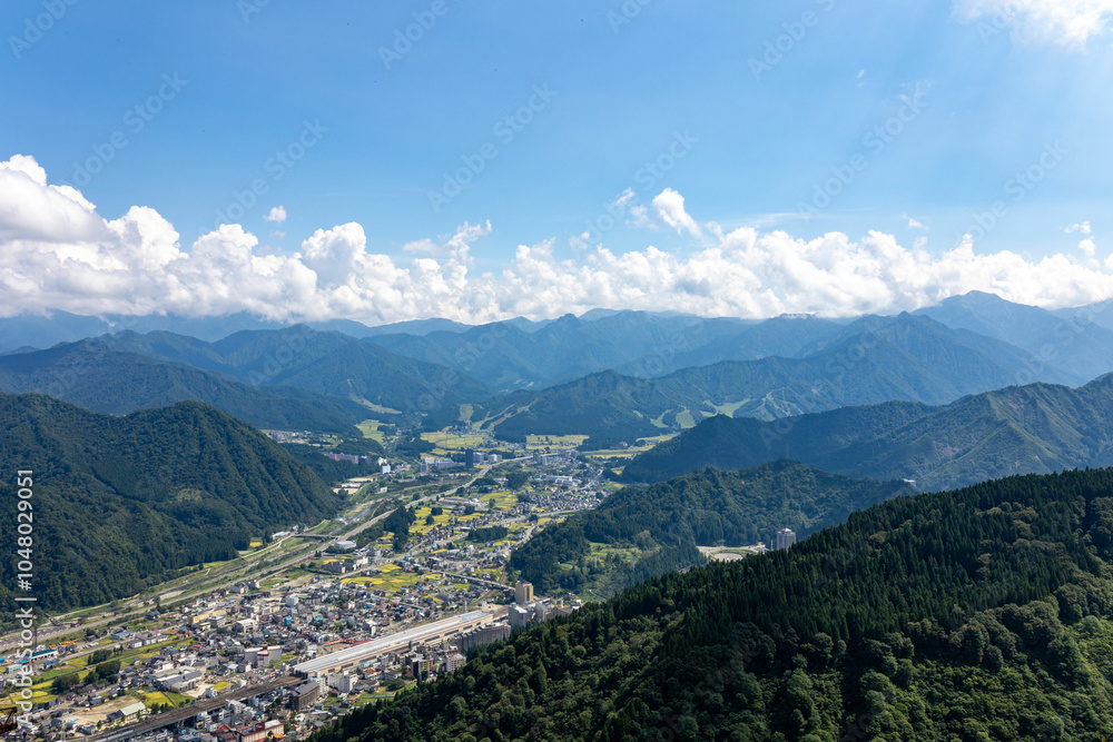 越後湯沢の街並み 越後湯沢の街並み