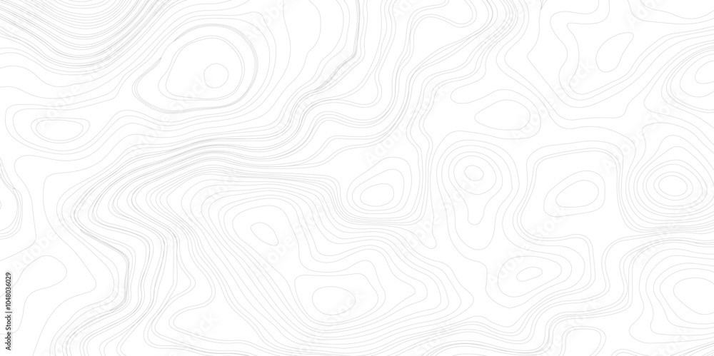 Fototapeta premium abstract wavy background. topographic contour background. The concept of a conditional geography scheme and the terrain path.