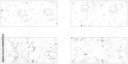 Grunge Urban Backgrounds set. Texture Vector. Dust Overlay Distress Grain, Simply Place illustration over any Object to Create grungy Effect .abstract, splattered , dirty, texture for yo