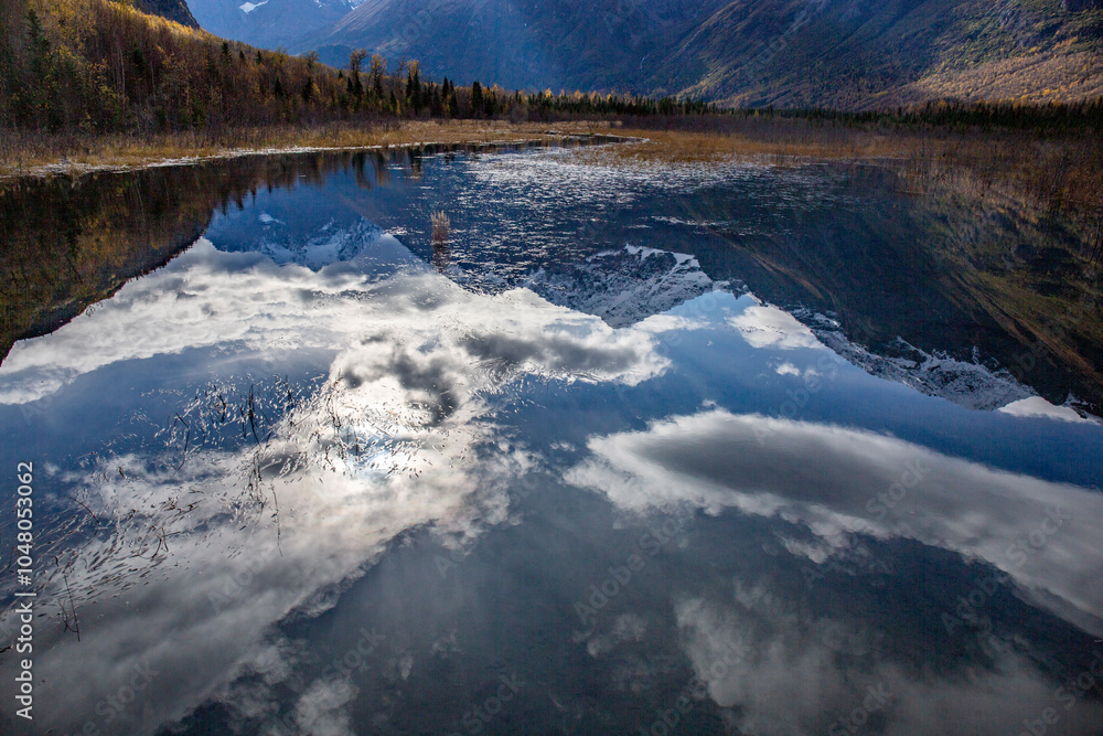 reflection in the lake reflection in the lake
