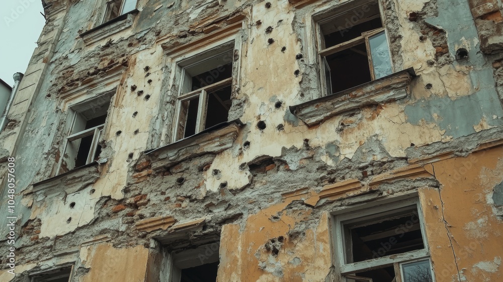 Fototapeta premium abandoned building