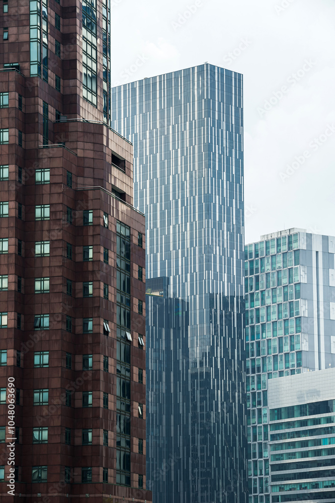 Obraz premium Concept city background