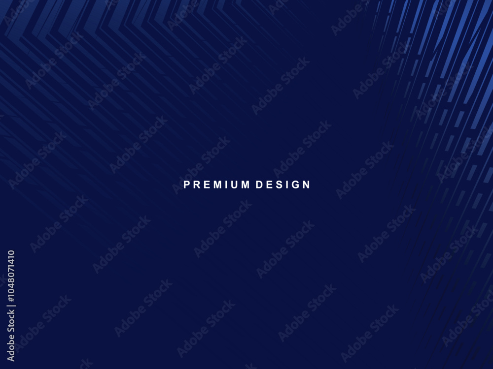 Premium background design with diagonal dark blue stripes pattern. Vector horizontal template for digital lux business banner, contemporary formal invitation, luxury voucher, prestigious gift certific Premium background design with diagonal dark blue stripes pattern. Vector horizontal template for digital lux business banner, contemporary formal invitation, luxury voucher, prestigious gift certific