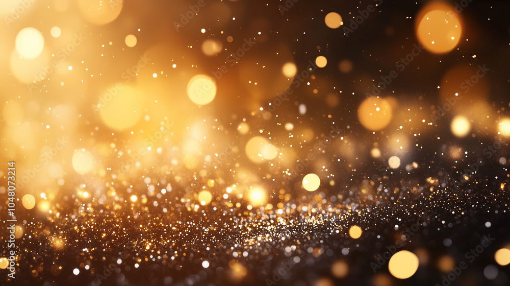 close-up of soft sparkles shimmering against a dark background close-up of soft sparkles shimmering against a dark background
