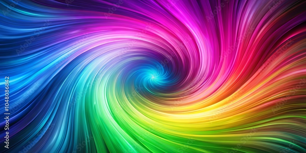 Abstract Swirling Symphony of Colors, a Visual Feast of Vibrant Hues and Curving Lines Abstract Swirling Symphony of Colors, a Visual Feast of Vibrant Hues and Curving Lines