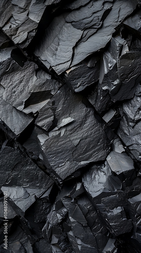 Dark coal texture background Dark coal texture background