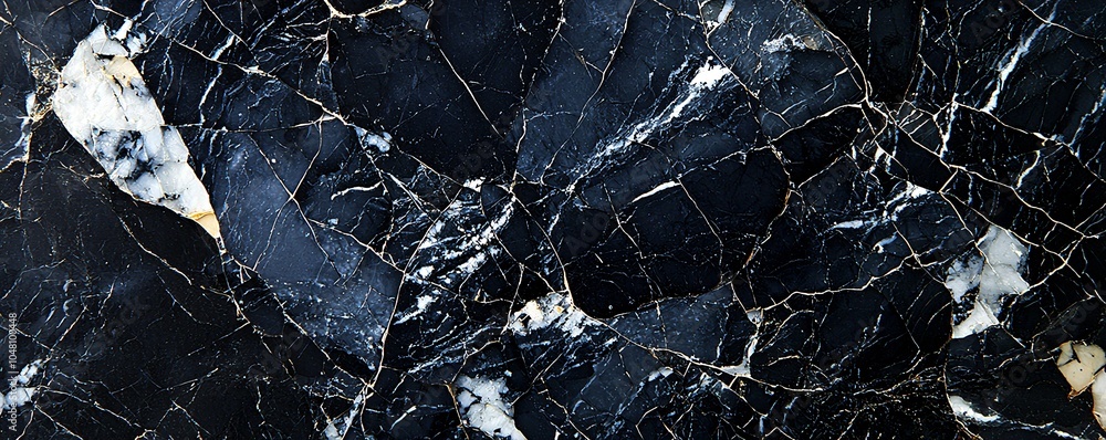 Elegant Black Marble Texture with White and Gold Veins Background Design Interior Elegant Black Marble Texture with White and Gold Veins Background Design Interior