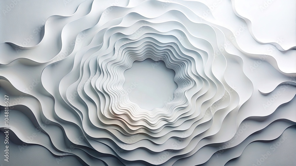 Clean White Paper Cut Style Background - Modern Minimalist Design for Stylish and Creative Projects Clean White Paper Cut Style Background - Modern Minimalist Design for Stylish and Creative Projects