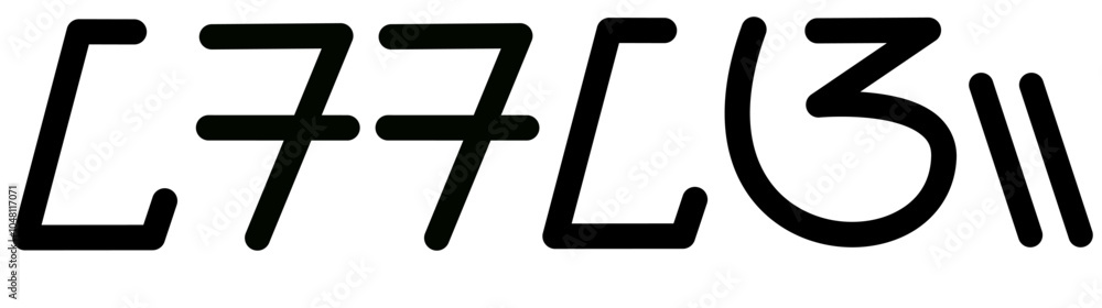Obraz premium Illustration vector graphic of the name Isaiah, ( Sundanese script ). Great for printing on your personal items 