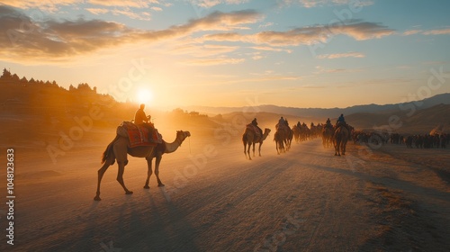 Pushkar Camel Fair Day Banner Background for Advertisement, Social Media