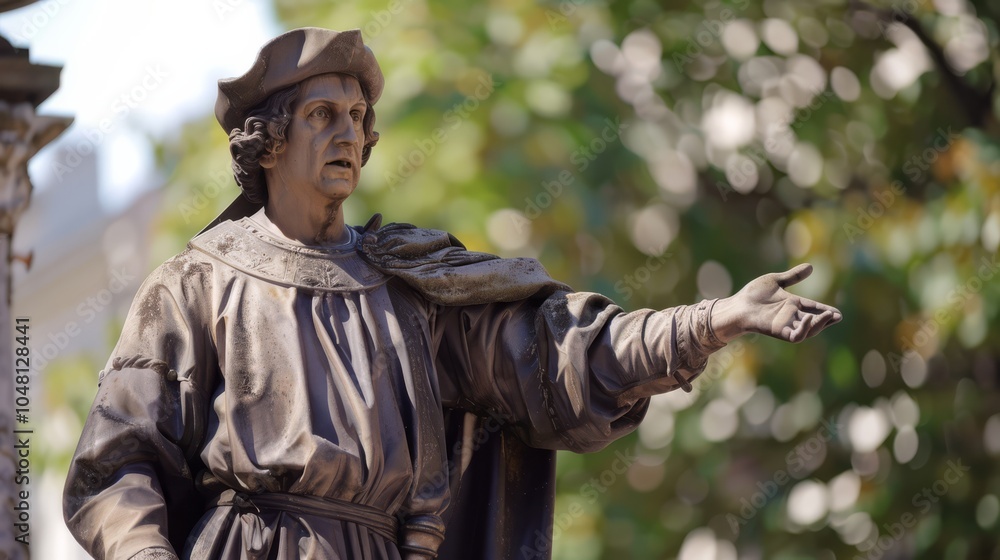 Bronze Statue of a Renaissance Figure Bronze Statue of a Renaissance Figure