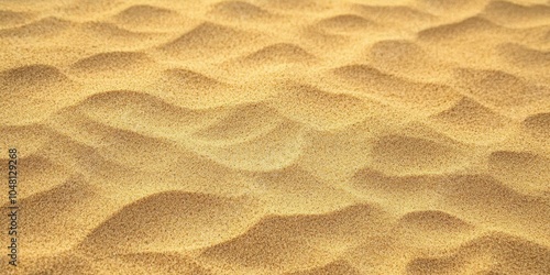 Golden Sand Texture in Natural Landscape