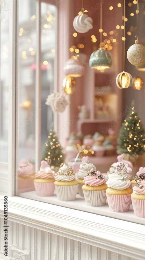National Day of Vanilla Cupcake for Banner, Mockup Template, Flyer, for Social Media and Advertising National Day of Vanilla Cupcake for Banner, Mockup Template, Flyer, for Social Media and Advertising