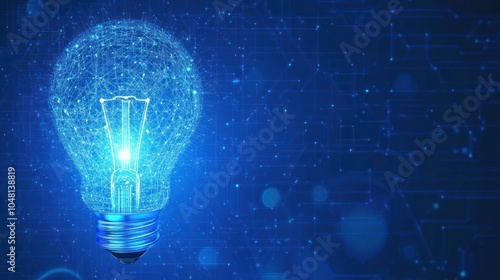 Digital Lightbulb, a Symbol of Innovation