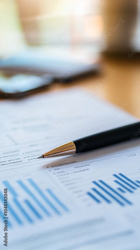 An empty scene featuring blank mockup template of budget planning sheets and audit tools, An empty scene featuring blank mockup template of budget planning sheets and audit tools,