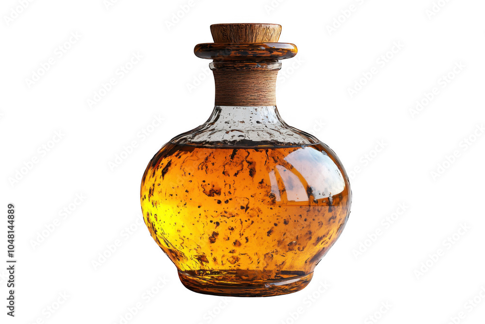 Yellow oil bottle isolated on transparent background, png file, no background png file Yellow oil bottle isolated on transparent background, png file, no background png file