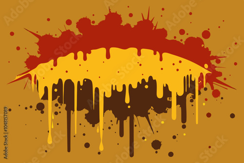 Splash or splatter vector illustration