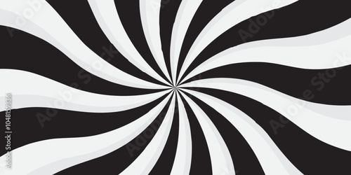 Vector sunburst pattern white and gray design. Vintage sunrays illustration swirl grunge backdrop line. sun beam vector banner design and comic burst gradient concept pattern.