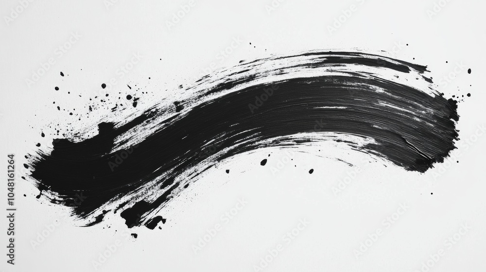 Abstract Black Brush Stroke on White Background Texture Design Art Graphic Design Abstract Black Brush Stroke on White Background Texture Design Art Graphic Design