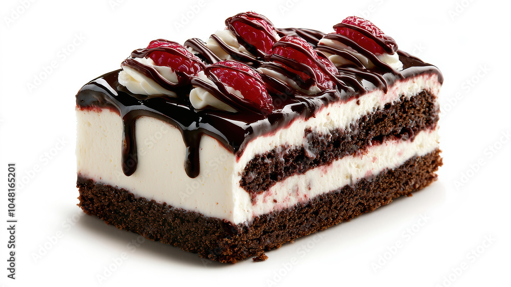 Delicious Chocolate Raspberry Birthday Cake with Cream Topping Perfect for Celebrations and Special Occasions Delicious Chocolate Raspberry Birthday Cake with Cream Topping Perfect for Celebrations and Special Occasions