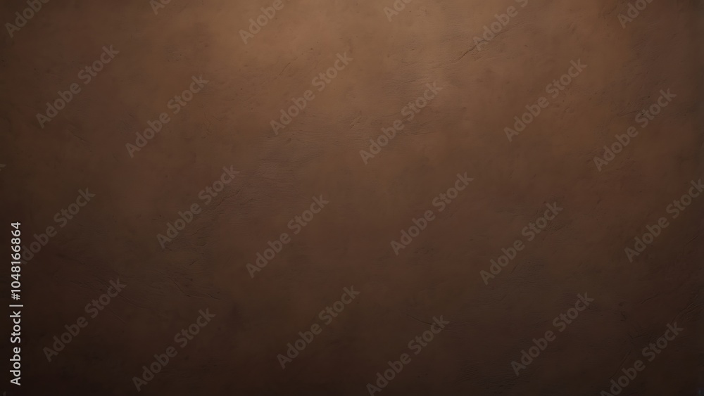 Fototapeta premium simple abstract style solid illustration with a smooth gradient background featuring a uniform brown color that transitions subtly from a darker shade at the edges to a lighter shade