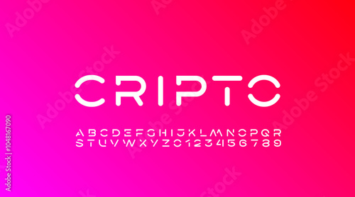 Technology font, digital cyber alphabet made future space style, letters A, B, C, D, E, F, G, H, I, J, K, L, M, N, O, P, Q, R, S, T, U, V, W, X, Y, Z and numerals 0, 1, 2, 3, 4, 5, 6, 7, 8, 9