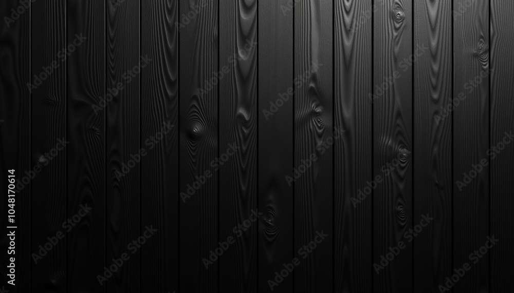 Dark ebony wood planks, vertical wooden panels in a rich black tone with visible grain and texture, modern and sophisticated Dark ebony wood planks, vertical wooden panels in a rich black tone with visible grain and texture, modern and sophisticated