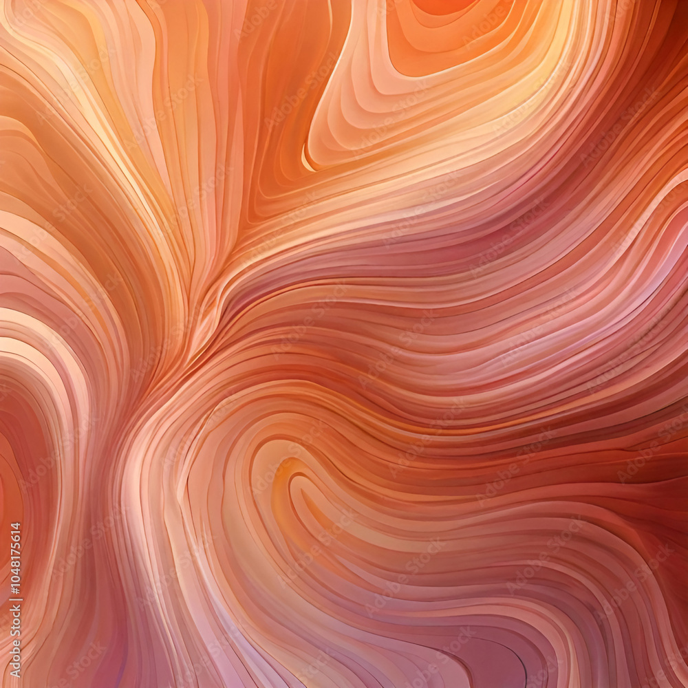Digital Abstract Art with Hypnotic Swirls Digital Abstract Art with Hypnotic Swirls
