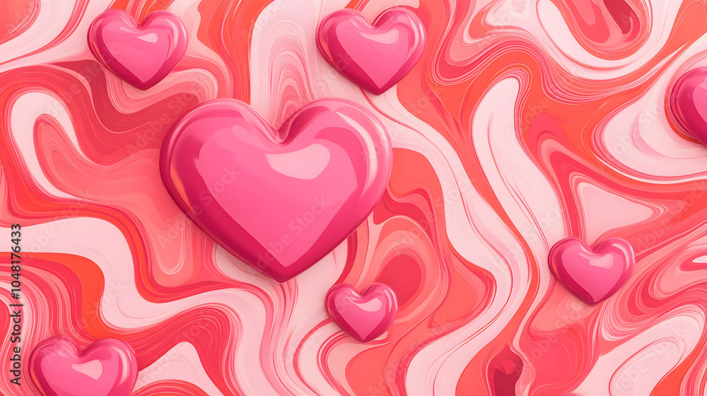 Seamless pink floral wallpaper design featuring swirling hearts and vintage rose patterns, perfect for adding a touch of love and elegance to any decor Seamless pink floral wallpaper design featuring swirling hearts and vintage rose patterns, perfect for adding a touch of love and elegance to any decor
