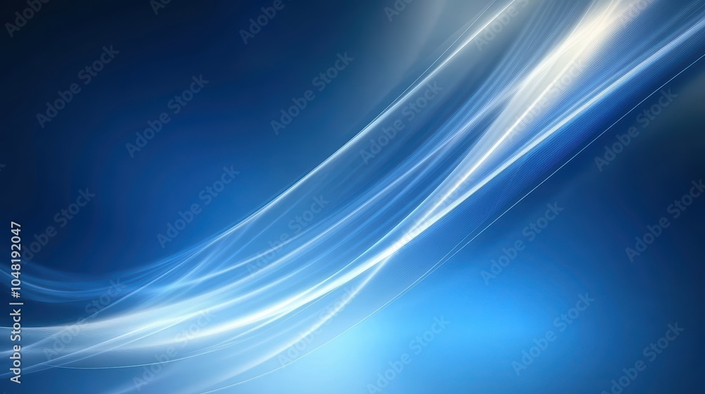 Fototapeta premium Soft Blue Minimalist Business Background Design