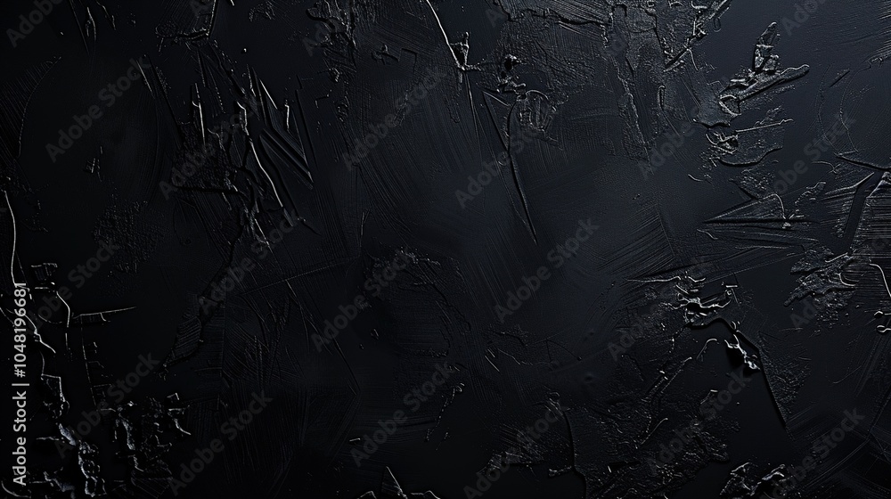 Fototapeta premium The black textured background unlocking endless design possibilities,the texture adds depth and interest.Exploring the Beauty of Black Texture Background.Generative AI.