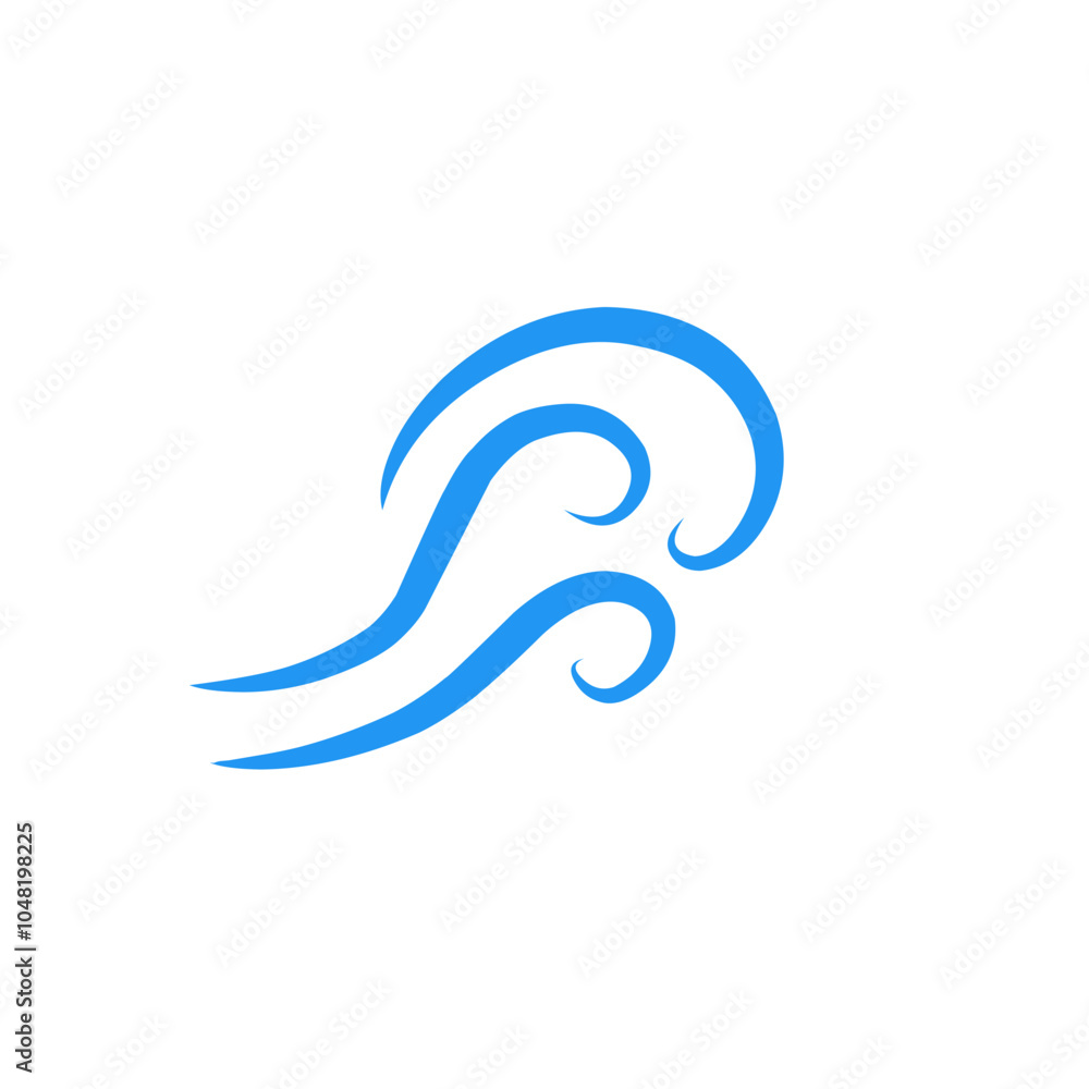 wind gust vector illustration wind gust vector illustration
