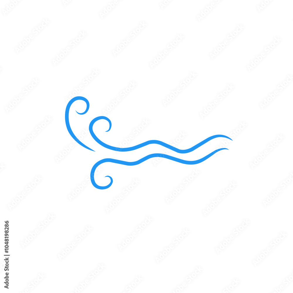 wind gust vector illustration wind gust vector illustration